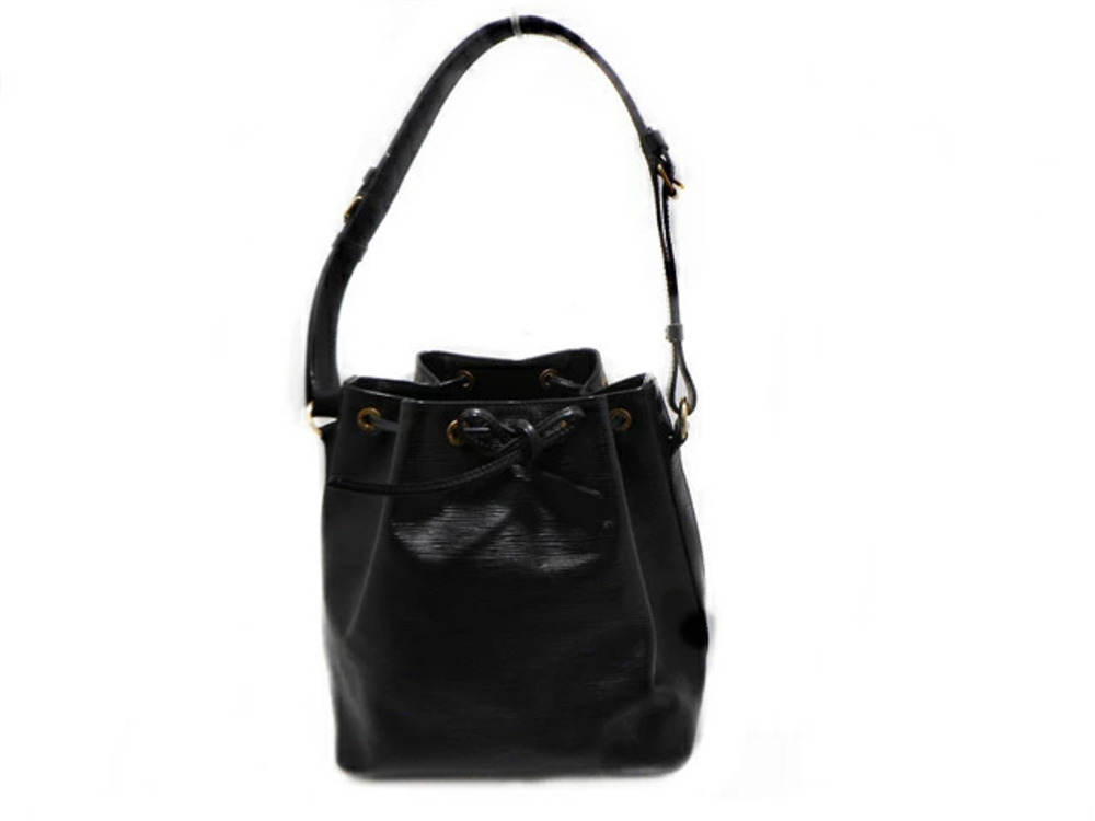 LOUIS VUITTON Neo Noe Shoulder Bag Epi Leather Noir Black